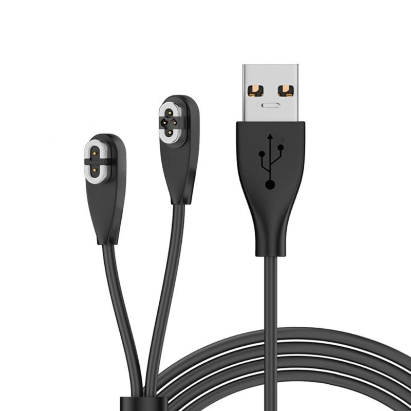 USB/Type C 4Pin Magnetic Charging Cable For S710 AS800 Bone Sound Conduction Sports Earphone Lightweight Portable