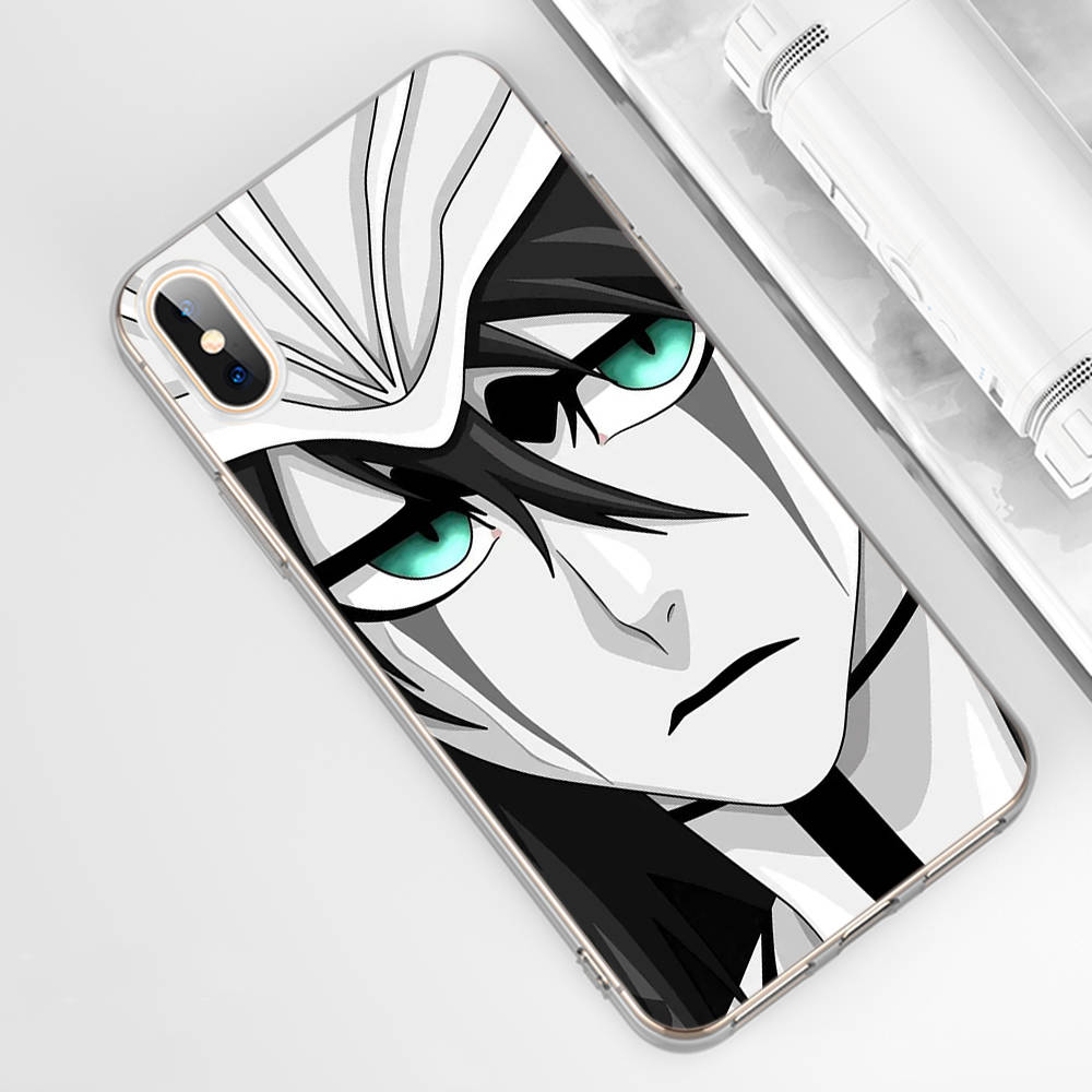 DT26 Bleach Hülle für Samsung A04 A14 A23 A34 A54 M23 M33 M52 M53 Realme 10 9 C30S C35 C55 VIVO Y02S Y21 Y33S Y51 X80 Pro Klare Hülle