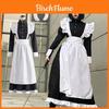 Classic Black And White Maid Costume Elegant And Stylish Cosplay Outfit For Coffee Shop