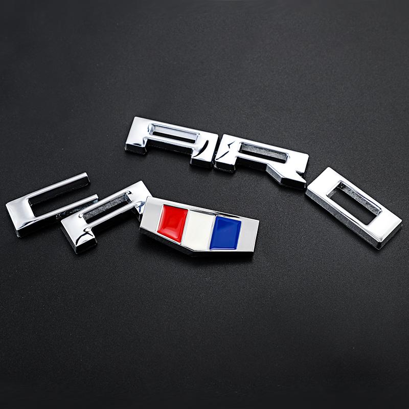 3D CAMARO Letter Auto Stickers Achterklep Embleem Badge Voor Chevrolet Camaro Equinox Traverse Montana Silverado TrailBlazer Suburban