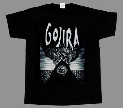 Gojira Tričko Vintage Metalové Hudební Tričko Tričko Oblečení Unisex tričko