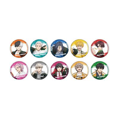 Anime de TV "WIND BREAKER" Caixa Aleatória de Emblemas de Lata com 10 unidades