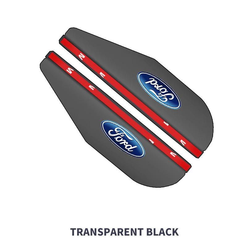 

Car Sticker 2pcs Car Rearview Mirror Rain Eyebrow Rain Cover for Ford focus Fiesta EcoSport ESCORT ranger fusion mondeo Mustang