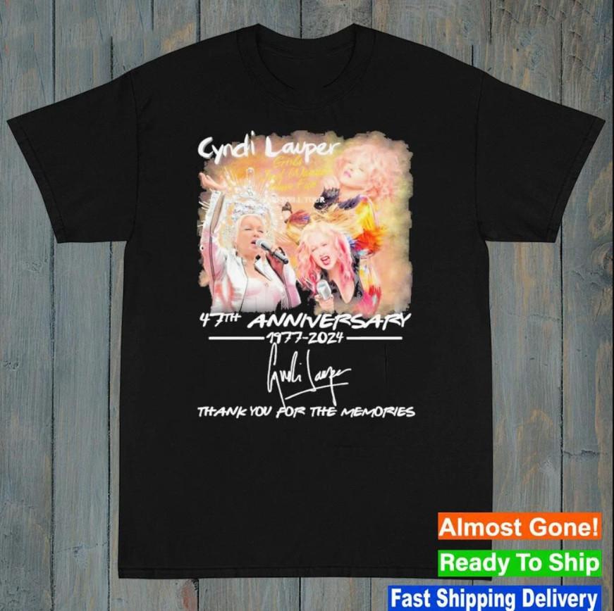 Cyndi Lauper Girls Just Want to Have Fun Farewell Tour T-shirt S-5XL M