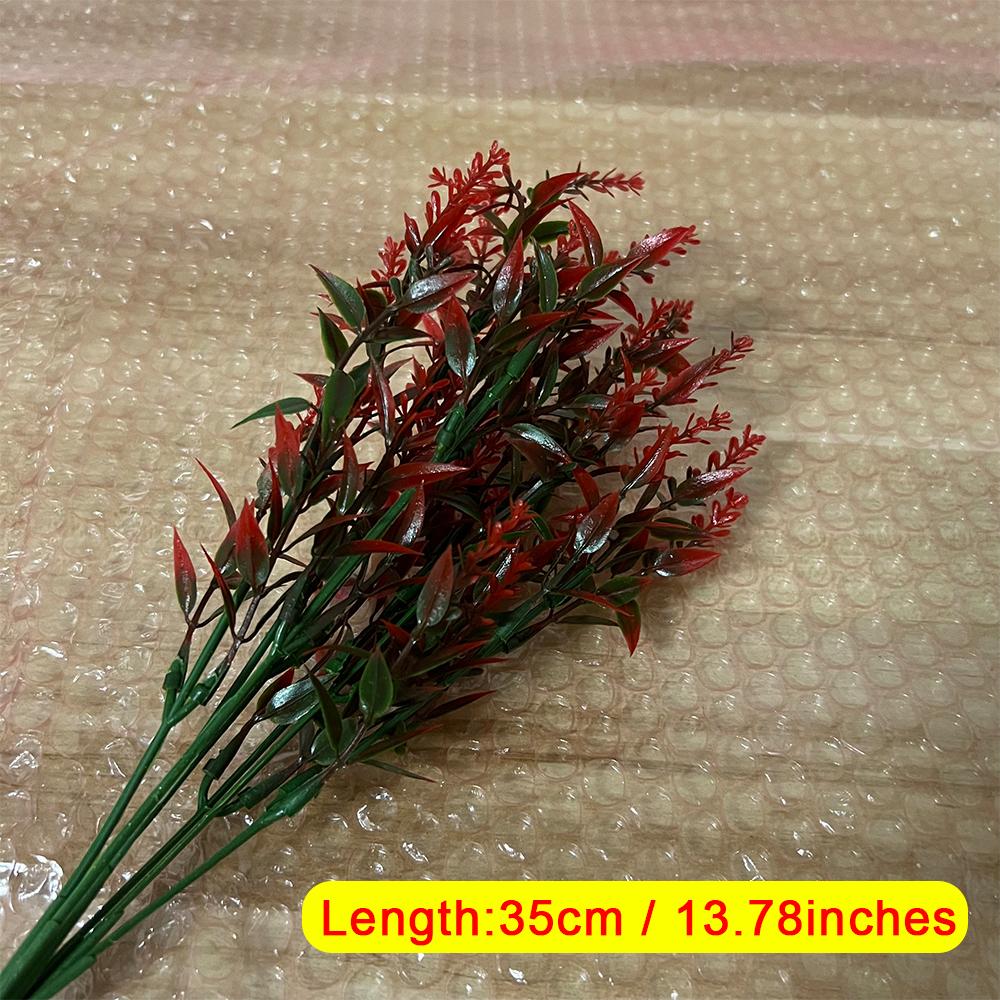 14 " Floare Artificială Crin Calla Plantă Falsă Casă Interior Exterior Iarbă Falsă Protecție UV Aranjament Floral Decorativ