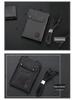 Unisex Travel Passport Holder with Lanyard - Double-Layer Neck Pouch for Secure Document Storage