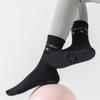 Breathable Pilates Socks for Women Cotton Mid Tube Socks Floor Socks for Fitness Exercise
