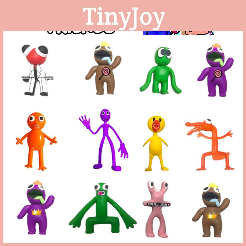 Roblox Rainbow Friends Figure Toy Model Durable Colorful Cake Topper Ornament For Kids' Xmas Gifts