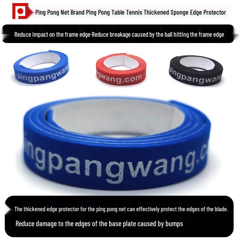 Table Tennis Maintenance Kit: Net, Racket Rubber Cleaner, Sponge, Edge Protector