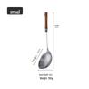 Zhi Shi Wooden Handle 304 Stainless Steel Skimmer