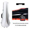 Kyliesman Carbon Fiber Violin Case: 1/4 & 1/2 Sizes, Double Shoulder, Lightweight Instrument Case