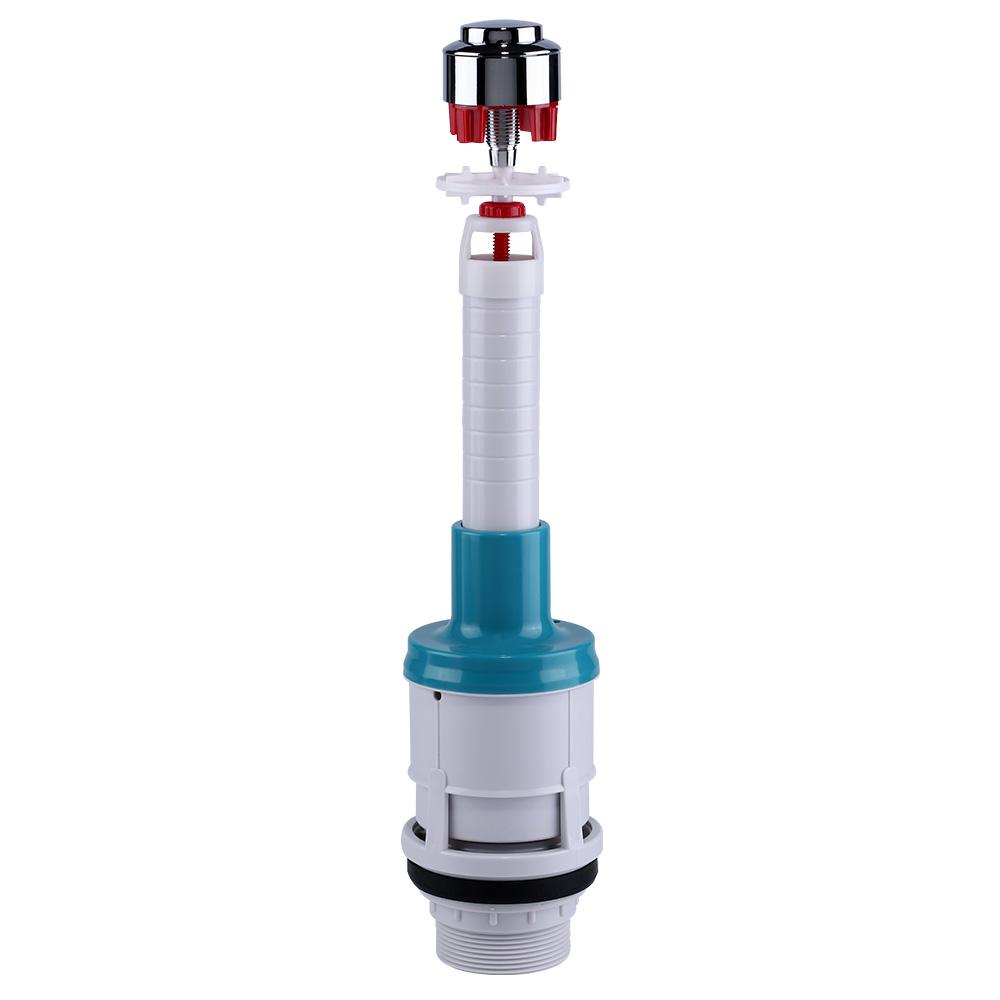 High Quality Abs Material 2 Inch Manual Type Push Button Toilet Cistern Flush Valve