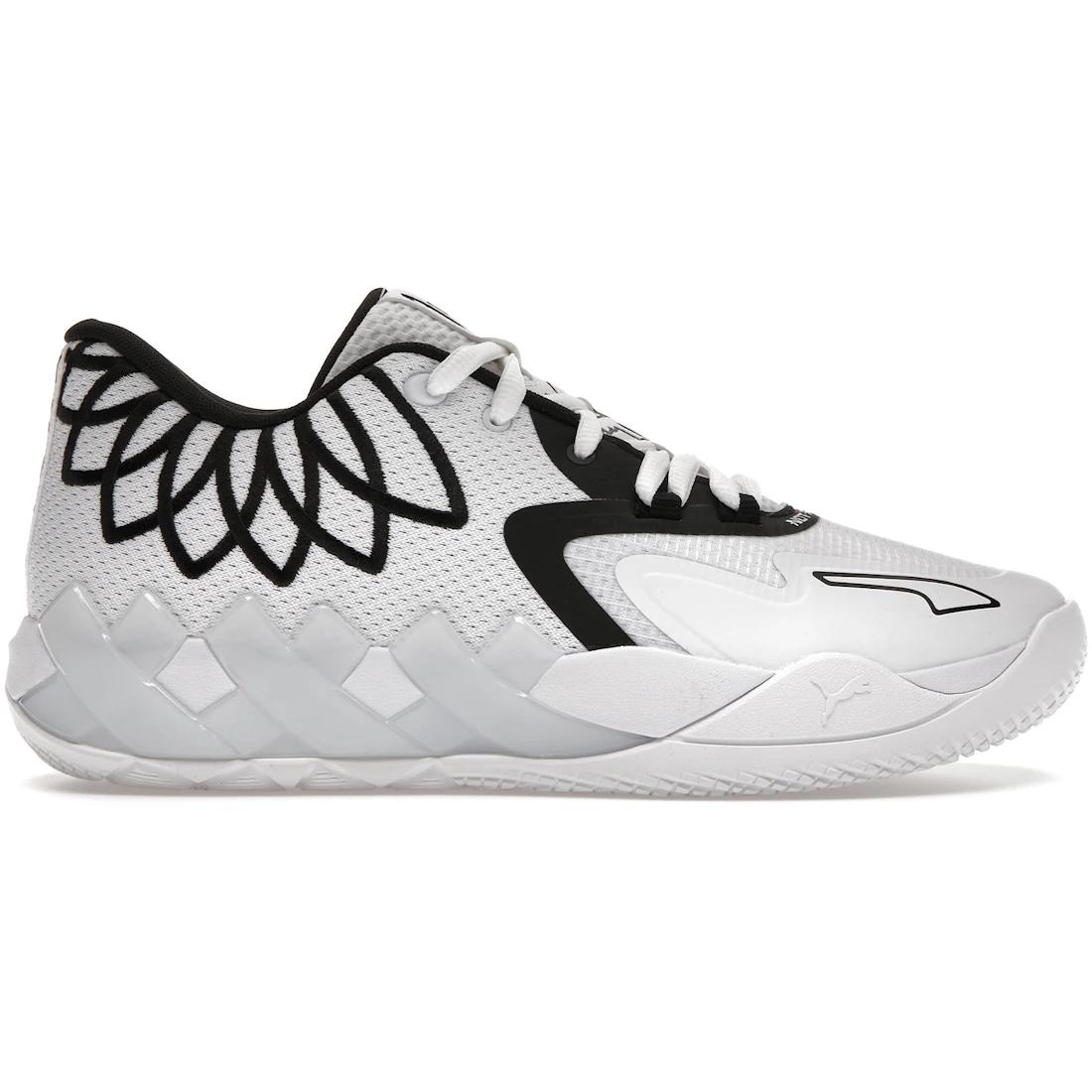 

Кроссовки Puma LaMelo Ball MB.01 Lo Белые Черные(376941-13) 44.5