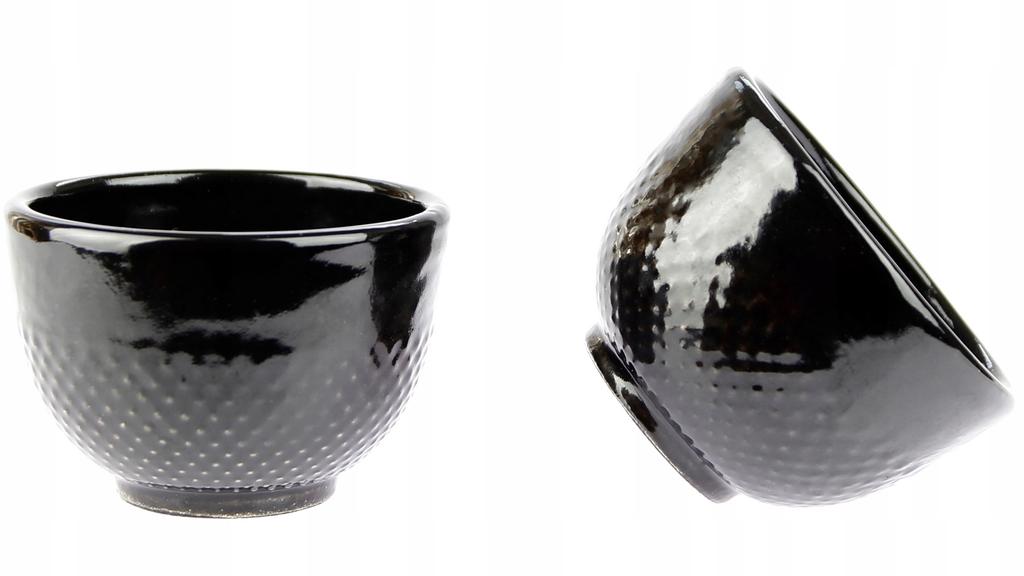 Enamelled Cast Iron Cups 2 Pcs. Cast Iron Tea Set