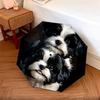 1 PC Automatic Folding Umbrella - Shih Tzu Pattern, Portable & Foldable Design with 8 Ribs, Christmas Birthday Gifts