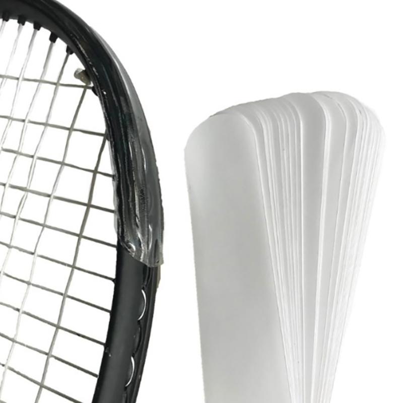 Gjennomsiktig tennisracket Padlehodebeskyttelsestape Reduser friksjonsklistremerke Tpu beskyttelsestape Sportsdeler