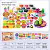 Wheat Clay Burger & Ice Cream Maker DIY Play-Doh Toy Set for Kids Ages 6+