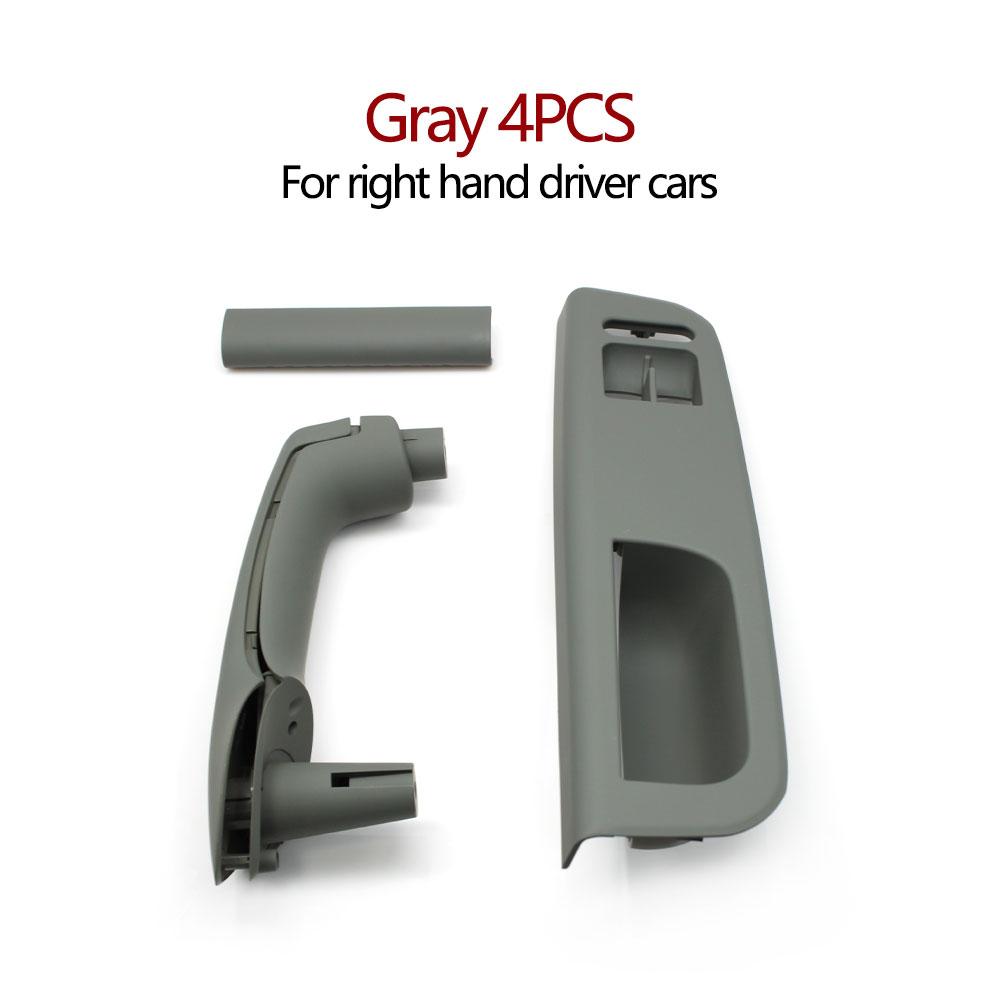 RHD Car Interior Door Pull Grab Handle Window Switch Cover Panel Replacement For Volkswagon VW Bora Golf 4 MK4 Jetta 1999-2004