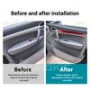 Real Soft Carbon Fiber Sticker For Porsche Cayenne 2003 2004 2005 2006 2007 2008 2009 2010 Door Decor Interior Car Accessories.