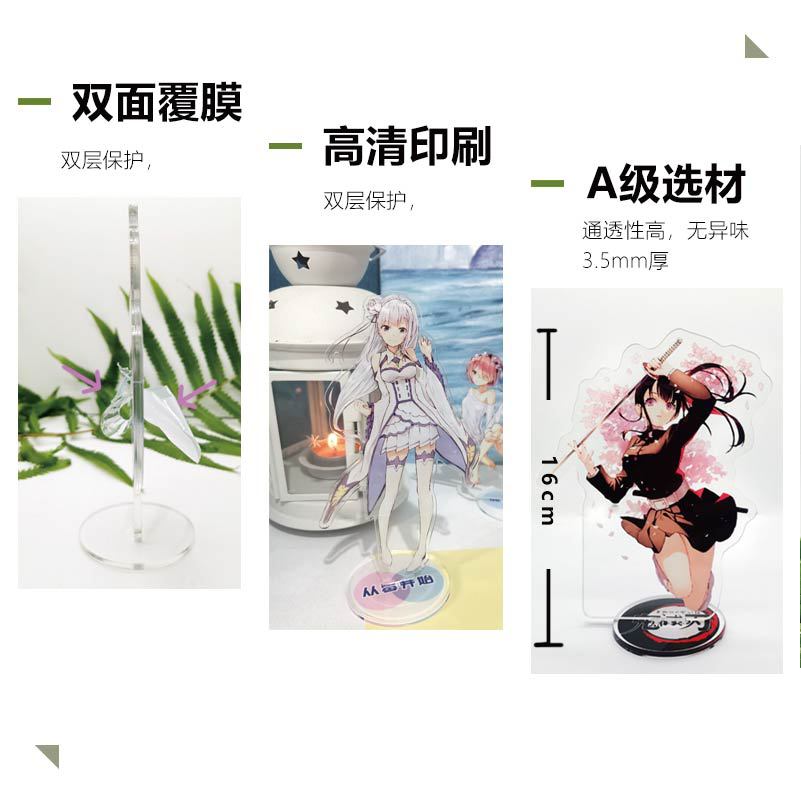 Anime Acrylic Stand Action Figure Toy Bleach: Thousand-Year Blood War PVC Desktop Stand Model Toy Gift