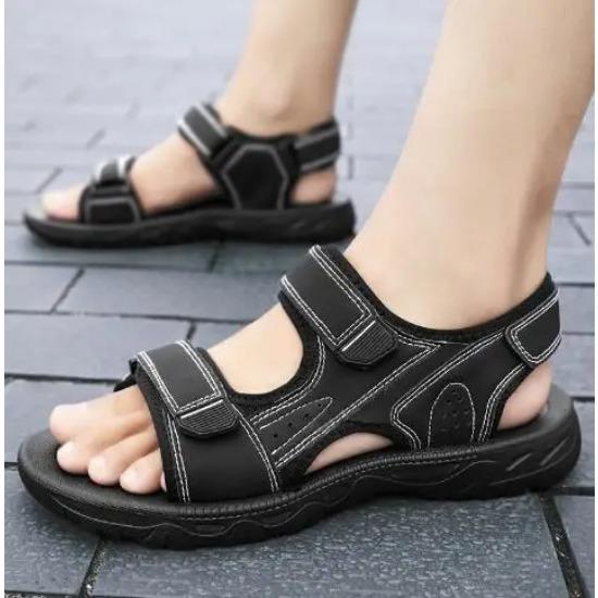 Sandals men's summer sports leisure beach slippers outside wear tide anti-slip wear-resistant men driving sandals D155