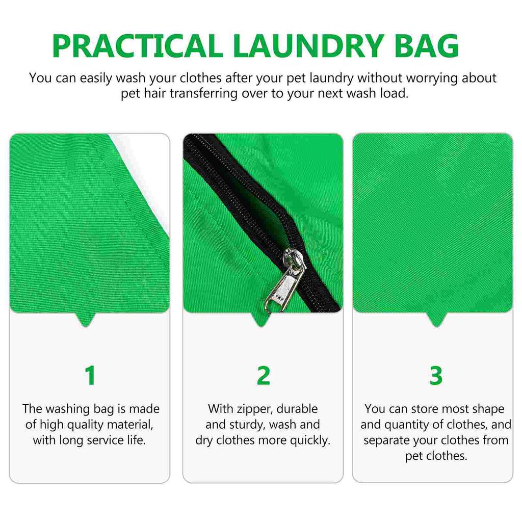 Pet Laundry Bag Cage Liner Washing Washable Bags Polyester Clothes for Large Items Containers Washer Outing Opening