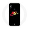 Case for Xiaomi Redmi Note 5 AI Dual Camera Nike Logo Black Background Color