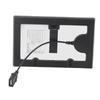Solar Rechargeable Clamp Lamp Warm Daylight White Light Flicker Free Flexible Gooseneck Clip On Book Light 5V