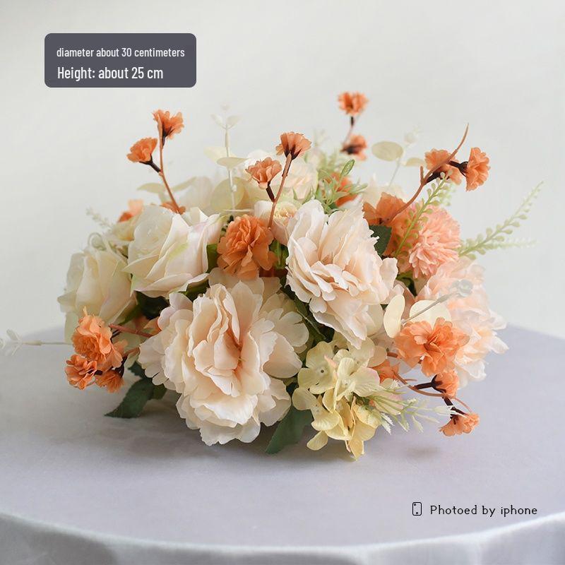 Japanese-Style Floral Art Table Decoration for Weddings and Events