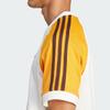 Adidas Tricou cu gât rotund cu logo în dungi color block Originals Bărbați Topuri Han-Jade-Alb JC6511