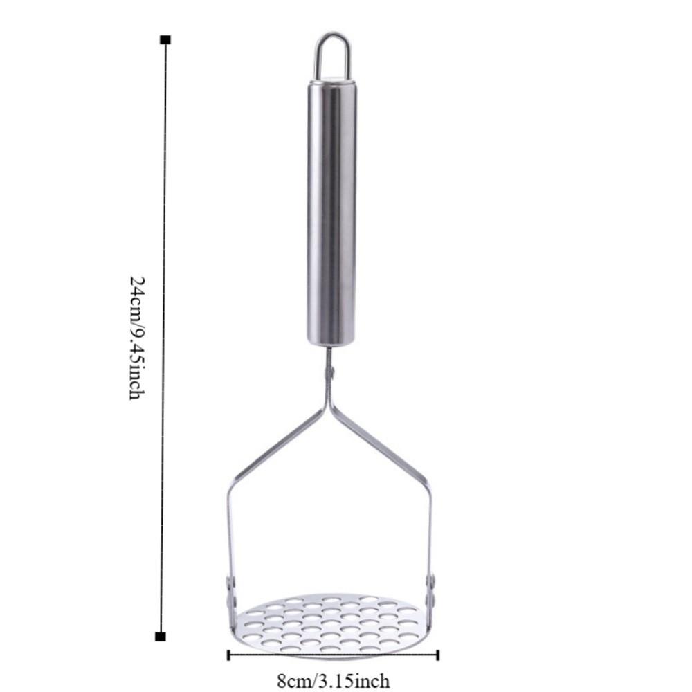 Stainless Steel Potatoes Crusher Rust-proof Potato Presser Practical Potatoes Masher  Cooking