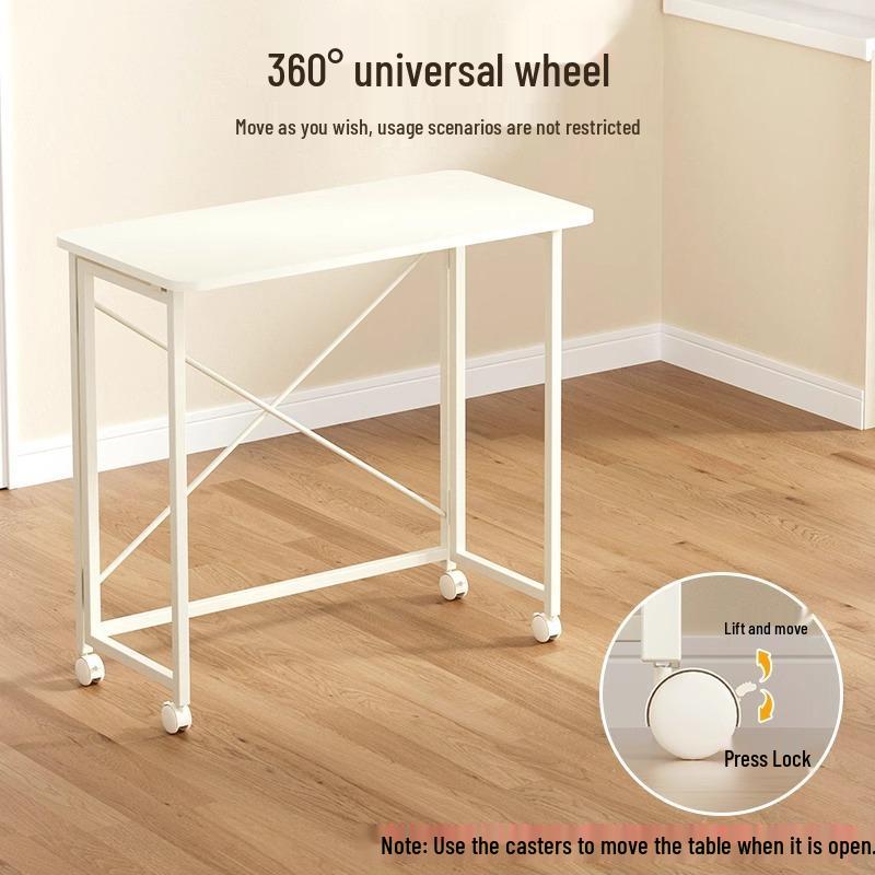 Multi-purpose Folding Table: Portable Computer Desk & Dining Table for Home & Study