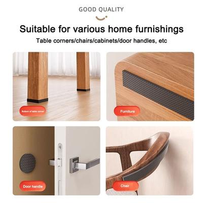 New Self Adhesive Furniture Leg Pad Anti Slip Anti-collision Table Feet Mats Tables Chairs Bumper Damper Hardware