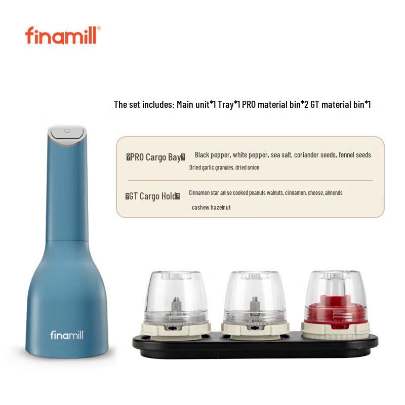 QIWEY Finamill Electric Spice Grinder