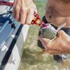 Fishing Pliers Saltwater Resistant Fishing Tools With Sheath Telescopic Lanyard