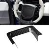 Car Steering Wheel Trim Real Carbon Fiber Auto Decoration Fit for Range Rover Evoque 2020