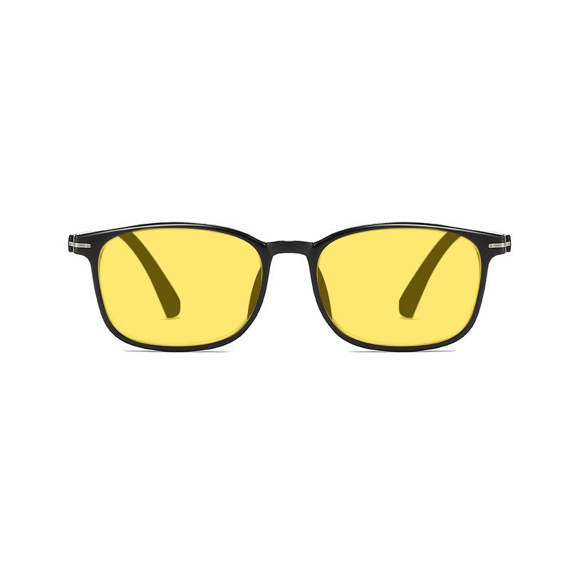 Ultra-light TR90 Night Vision Blue Light Blocking Unisex Glasses for Mobile, Computer, and E-sports Protection