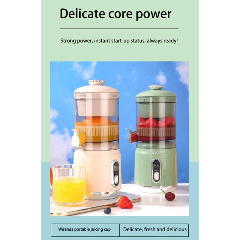 Portable Electric Fruit Vegetable Juicer For Fast Efficient Juice Extraction Kitchen Appliance Fruit Extractor Squeezer