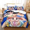 Anime Kawaii Azumanga Daioh Bedding Set Single Twin Full Queen King Size Duvet Cover for Adult Kid Bedroom