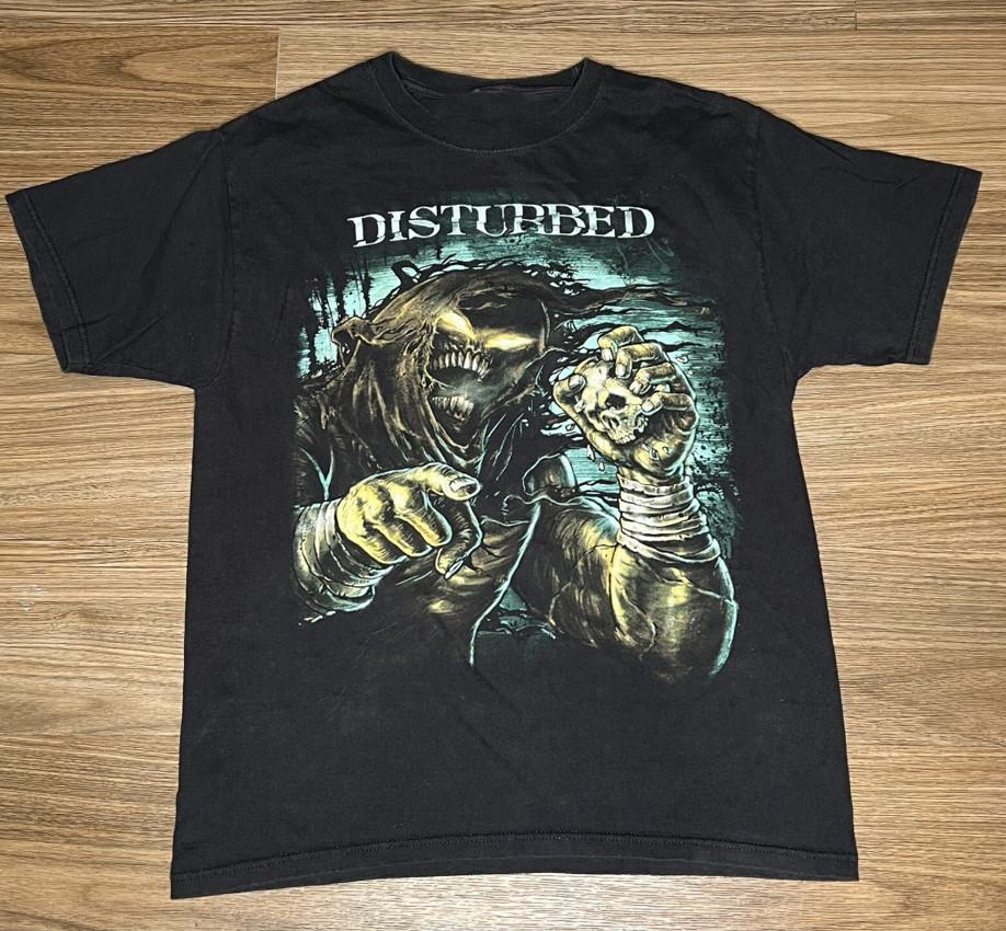 Disturbed band Album Black Cotton S-5XL T-shirt TS960 XXXXL