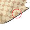 Gucci Sherry Line GG Canvas Handbag Tote Bag Beige Women 131228 Used