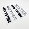 3D Flat Letters ABS Emblem 2.0TDI 35TFSI 40TFSI for 05E A3 S3 Car Trunk Lid Nameplate Badge Logo Sticker Chrome Glossy Black E05