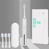 Ultrasonic Sonic Electric Toothbrush with Travel Case Rechargeable for Adults Tooth Whitening with 3 Brush Head Smart Timer IPX7
