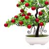 Artificial Fruit Tree Bonsai Pot Plants Ornament Realistic PP Material Table Centerpiece for