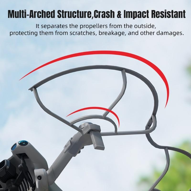 Effortless Assembly Propeller Shielding Cover for Drones Featuring Snap On Mechanism for Rapid Installation Without Tools