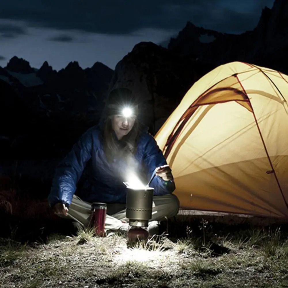 Ultra Bright Sensor Headlamp Portable Induction Fishing Headlight Hanging Camping Light  Camping