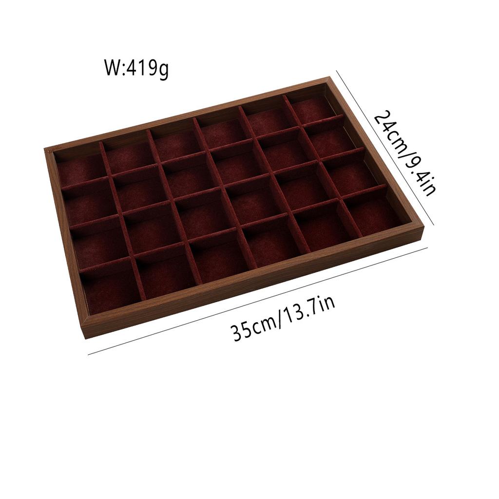 Ornament Display Board, Chain Pendant Storage Case, Finger Ring Tray, Ear Stud Holder, Bangle Exhibition Accessory