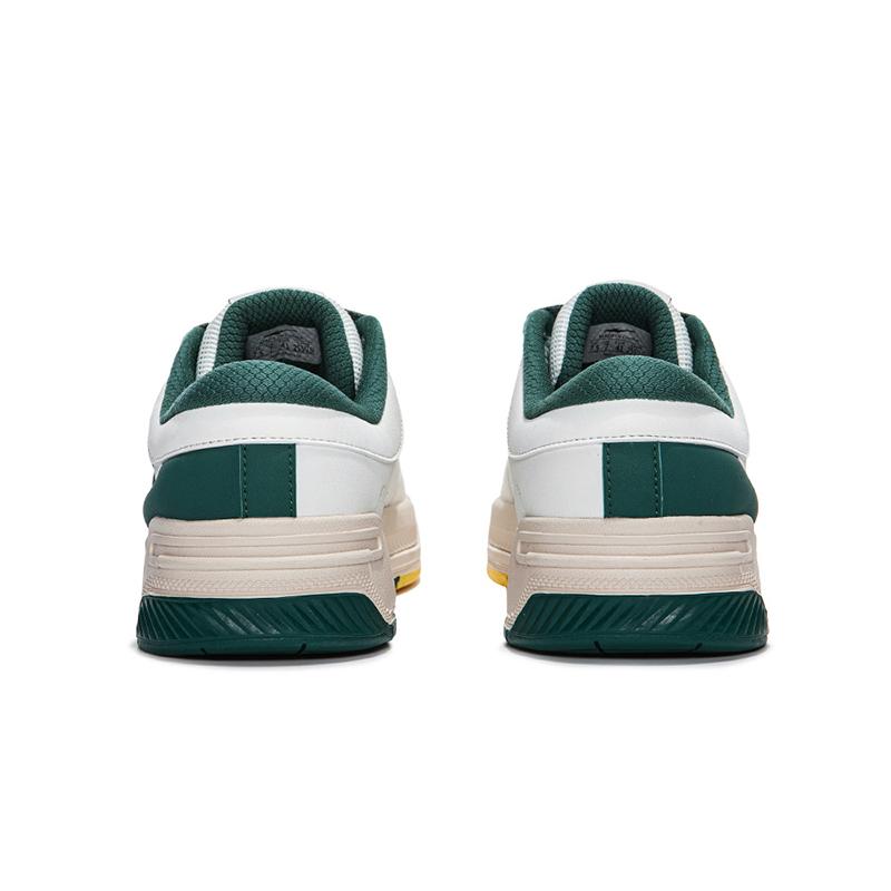Hongxing Erke Retro Versatile Low-Top Sneakers Men sneakers White Green 11124401011-001