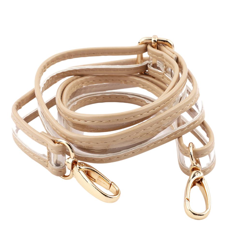 Crossbody Handle Fashionable Strap Long Shoulder Belt Long PVC Strap Comfortable Bag Handle for DIY Customization