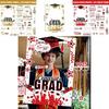Graduation Photo Booth Props Set With 26pcs Paper Handheld Frames For Party Decorations